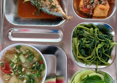 Cơm Cá bạc má kho cà - Đậu hũ sốt thịt xay