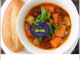 bánh mỳ + bò kho