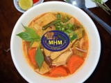 bánh mỳ + bò kho chay